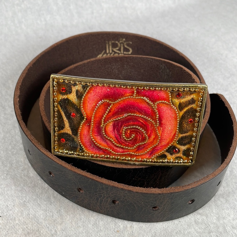 Iris Braunstein Leather Belt
